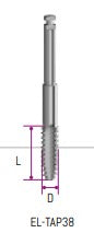 Bone Tap for implant  Ø 3.8