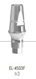 CEC Titanium Abutment Ø 4,5 H.3+ Screw