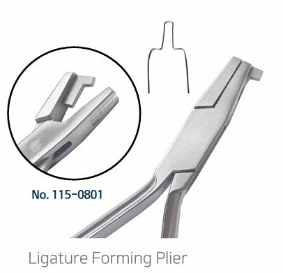 Ligature forming Plier
