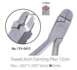 Tweed arch forming plier (152mm)